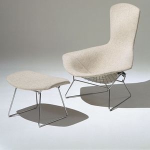 Bertoia Bird Chair w/ Full Cover in Classic Bouce